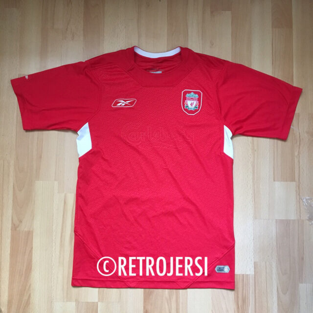 Liverpool 2004-2005 Reebok Home Shirt Champions League Istanbul Final Winner
