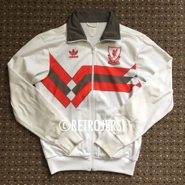 Liverpool Adidas Originals 1989-1990 Tracksuit Top Jacket 2007 Reproduction