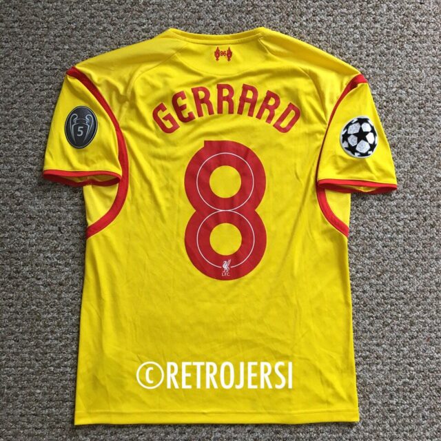 Liverpool FC Warrior 2014/15 Away Shirt
