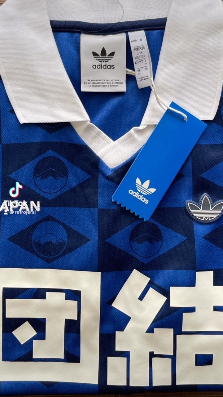 Adidas Originals Trefoil Japan Jersey. Style code GD6039. Produced in 2020.